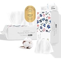Amazon | クレンジングタオル 使い捨てタオル フェイスタオル 60枚x6